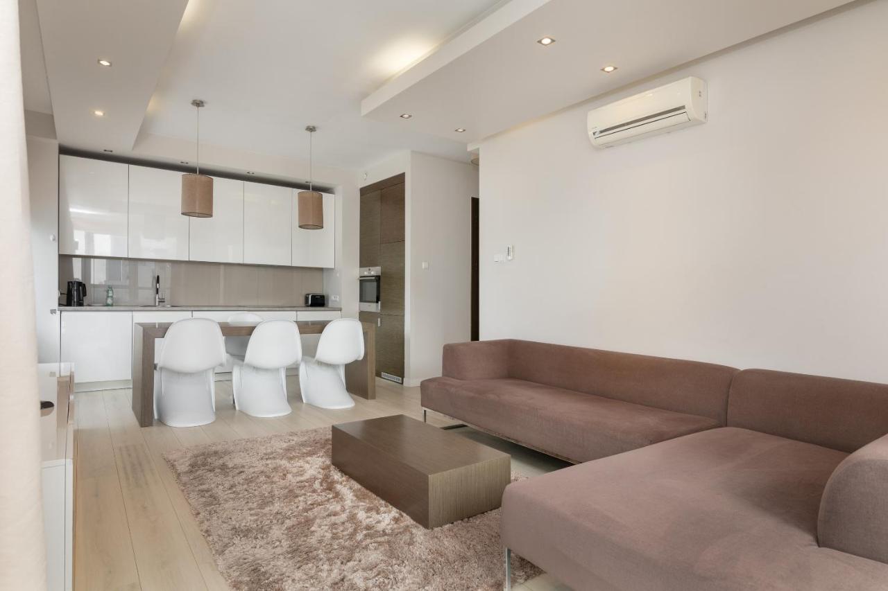 Grzybowska Platinum Apartment Tower A Varsó Kültér fotó